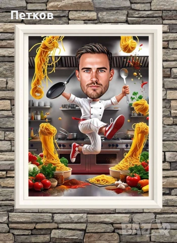 Карикатури по снимка–перфектен подарък за рожден ден, годишнина и други поводи, снимка 6 - Картини - 52130283