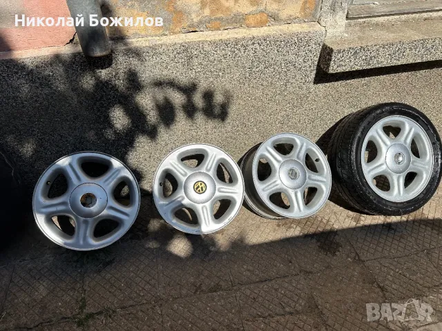 Продавам джанти 15 цола 4х100 vw,seat,opel , снимка 3 - Гуми и джанти - 47167036