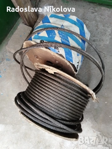 Стоманено въже ф12 Немко , снимка 4 - Други машини и части - 50624043