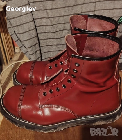 Кубинки Solovair steel toe 8 дупки made in England 