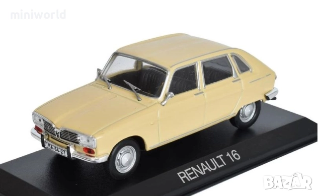 Renault 16 - мащаб 1:43 на DeAgostini моделът е нов в блистер