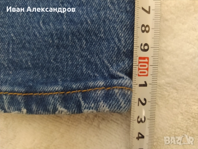 Мъжки дънки Levi's 33/28 като нови, снимка 10 - Дънки - 52324544