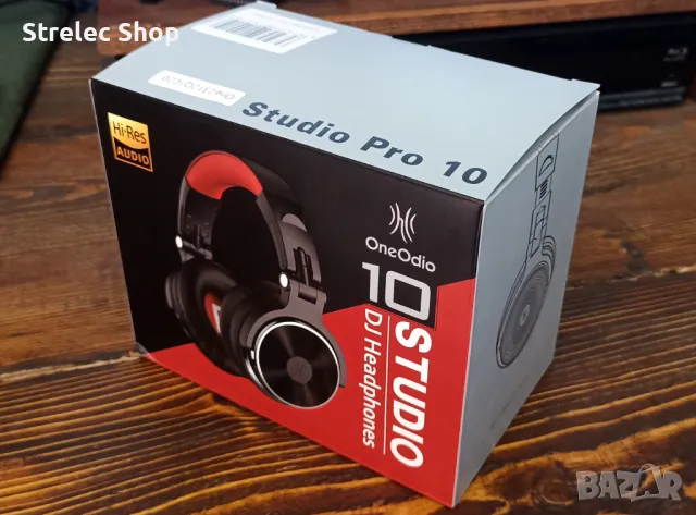 Hi-Res слушалки OneOdio Studio Pro 10 20 Hz - 40 кHz, 32 Ом - с червено, снимка 2 - Слушалки и портативни колонки - 46988585