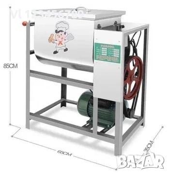 Електрическа бъркалка за кайма 15 кг, бъркалка за месо и тесто , снимка 2 - Месомелачки - 53861132