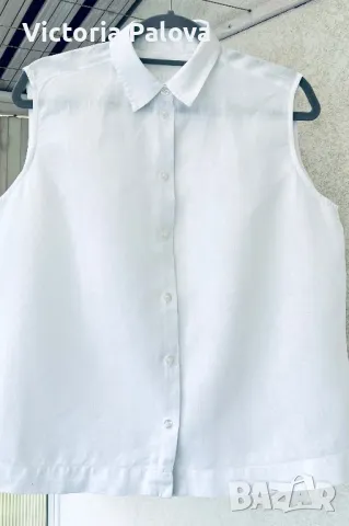 Кроп топ JOY 100% лен, снимка 8 - Корсети, бюстиета, топове - 49807692