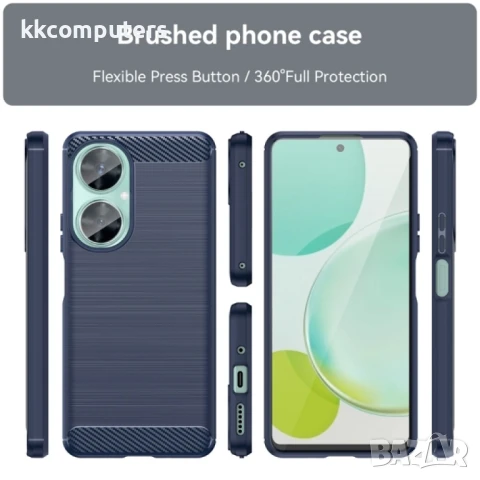 Huawei nova 11i Удароустойчив Carbon Fiber Калъф и Протектор, снимка 8 - Калъфи, кейсове - 50659507