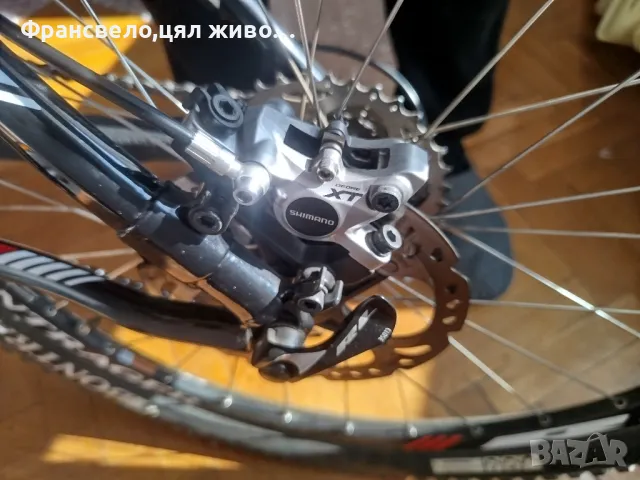 26 цола карбон велосипед колело като ново 3 по 10 скорости , снимка 13 - Велосипеди - 49282479