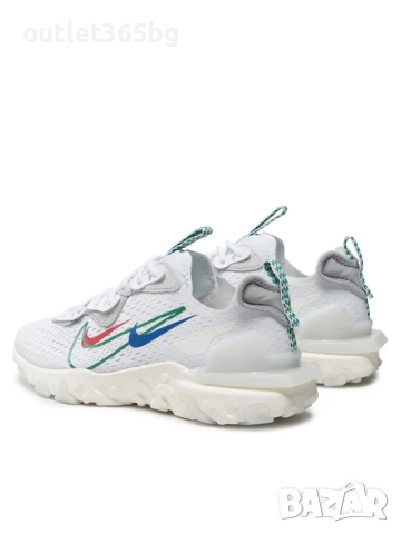 Nike - React Vision DM9095 100 Бял номер 48.5 мъжки Оригинал Код 3508, снимка 4 - Маратонки - 52227224