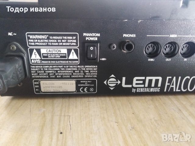 LEM-FALKON-digital mixer, снимка 8 - Ресийвъри, усилватели, смесителни пултове - 45092667