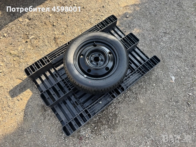 ЧИСТО НОВА Резервна гума Michelin+Джанта 15цола 5x100 за Subaru Legacy,Impreza, снимка 2 - Гуми и джанти - 53896115