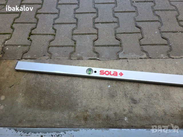 Алуминиев нивелир Sola 200mm, снимка 3 - Други инструменти - 53405318