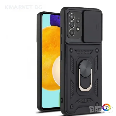 Samsung Galaxy A52 Удароустойчив Ring Holder Калъф и Протектор, снимка 7 - Калъфи, кейсове - 48392315