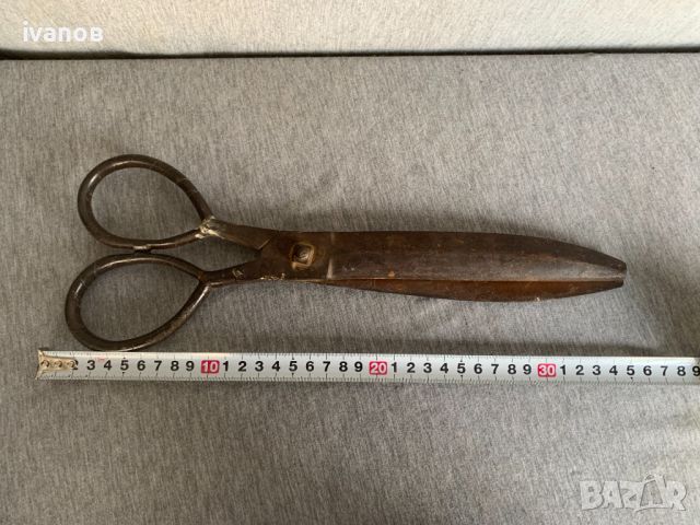 стара абаджийска ножица, снимка 3 - Антикварни и старинни предмети - 45088730