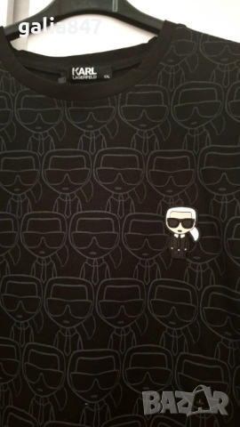 Karl lagerfeld блуза ХХЛ размер, снимка 3 - Блузи - 54245211