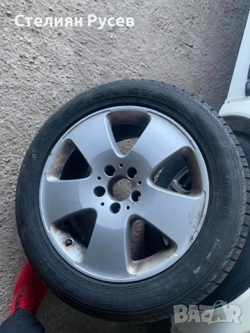 1 алуминиева джанта / патерица / резервна джанта за mercedes w221 5 x 112 / 17 цола -цена 80лв или 4