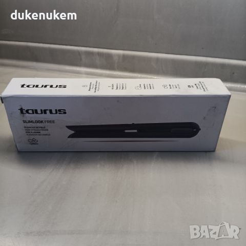 Безжична преса за коса Taurus Slimlook Free, 180 градуса, за ремонт, снимка 6 - Преси за коса - 46257596