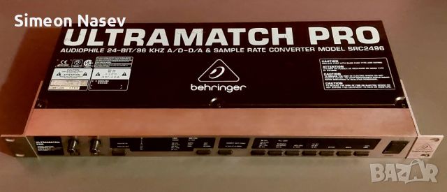 Behringer ULTRAMATCH PRO SRC2496, снимка 3 - Аудиосистеми - 46023799