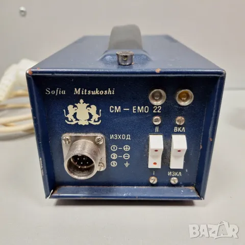 Комплект! Захранващ блок с Електромеханична отвертка СМ-ЕМО-22 1988 г., снимка 11 - Отвертки - 49750147