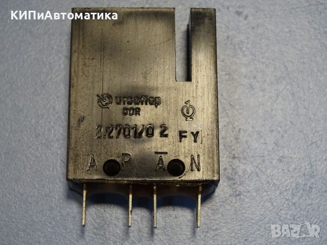 Индуктивен датчик DDR RFT Ursaflop 2.2701/02 FY inductive sensor, снимка 5 - Резервни части за машини - 46086576