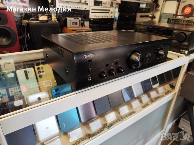 Усилвател DENON PMA-720AE Две по 85 вата на 4 ома. В отлично техническо и визуално състояние., снимка 6 - Ресийвъри, усилватели, смесителни пултове - 51792948