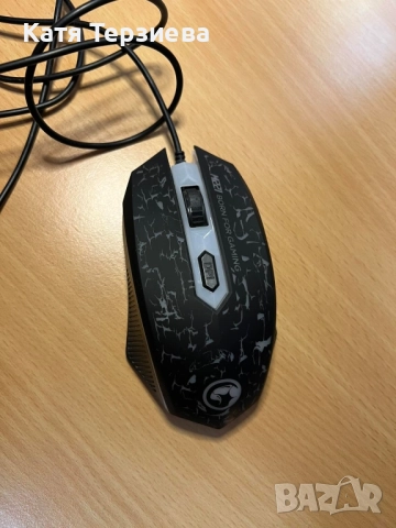 Геймърска светеща мишка, снимка 3 - Дронове и аксесоари - 51949951