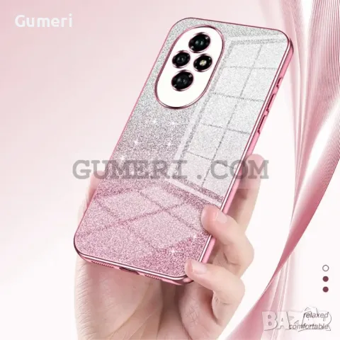 Силиконов Гръб "Glitter" за Huawei Honor 200, снимка 9 - Калъфи, кейсове - 47601862