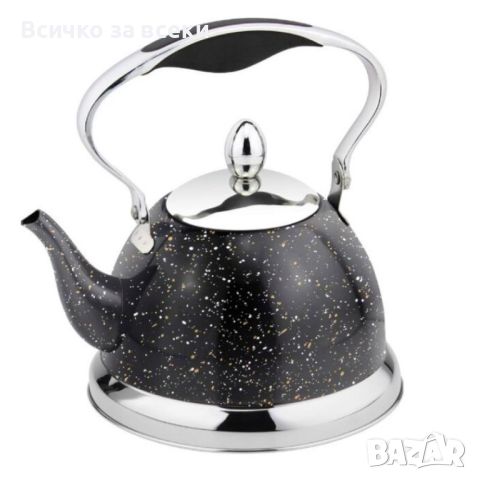 Висококачествен чайник с фина цедка, 1L, снимка 1 - Аксесоари за кухня - 45512612