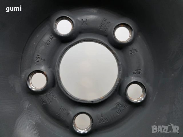 4бр 15ски джанти за VW, AUDI 5x100мм A150614 , снимка 7 - Гуми и джанти - 53909641
