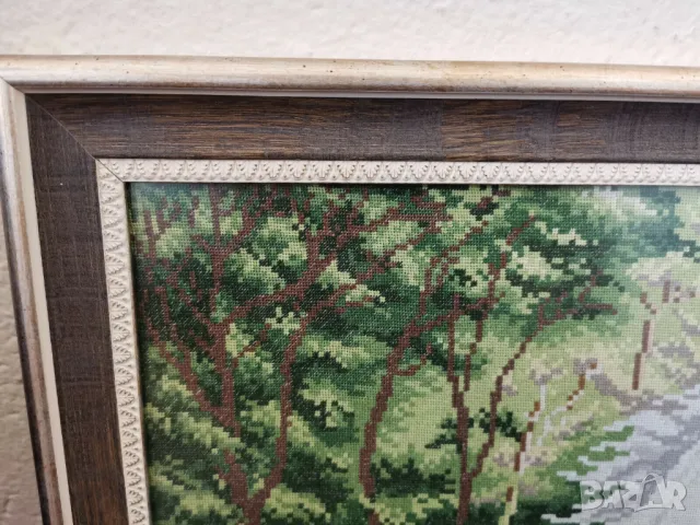 красив стар гоблен, снимка 3 - Гоблени - 49242443