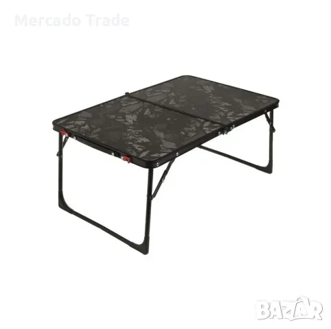 Алуминиева сгъваема маса Mercado Trade, Черна, снимка 2 - Маси - 50437765