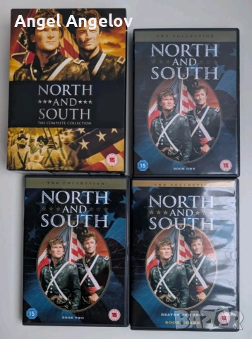 NORTH AND SOUTH ' THE COMPLETE COLLECTION 2010 DVD BOXSET , снимка 3 - DVD филми - 53503457