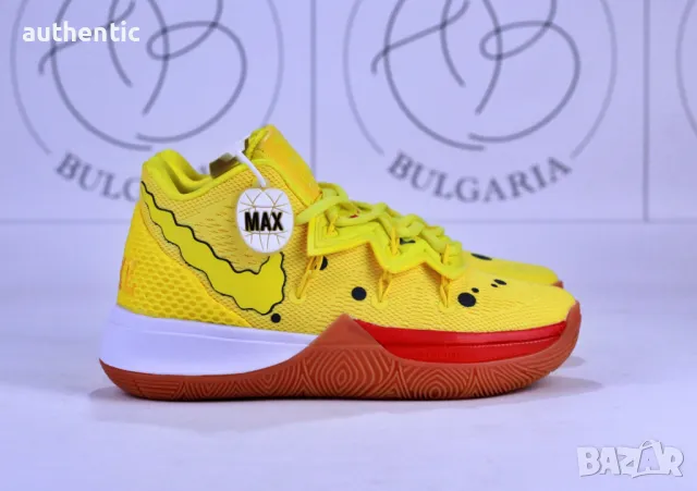 Nike Kyrie Confetti Sponge Bob Мъжки Дамски Маратонки, снимка 2 - Спортни обувки - 44313867