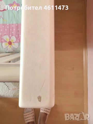 Детска дървена кошара , снимка 5 - Бебешки легла и матраци - 51920208