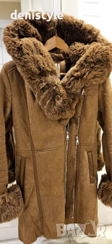 Топъл дамски кожух , снимка 3 - Палта, манта - 53528574