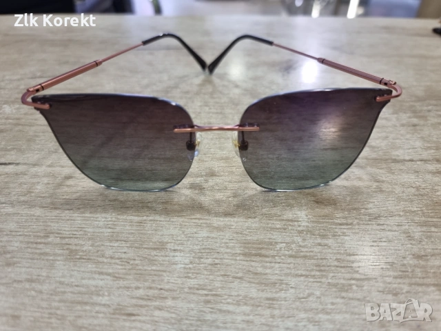 Италиански слънчеви очила с титаниеви рамки