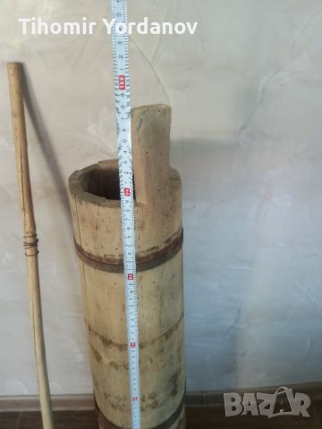 Стара дървена буталка за масло., снимка 7 - Антикварни и старинни предмети - 45681515