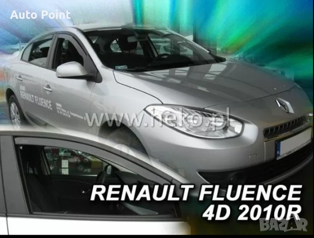 Ветробрани за RENAULT FLUENCE (2009+) 4 врати - 2бр. предни Неко