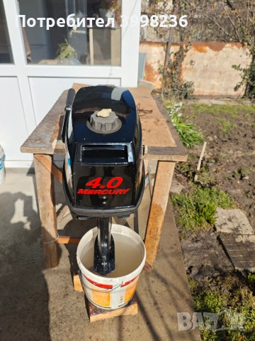 Mercury 4 hp 2 t, снимка 3 - Други машини и части - 53690251