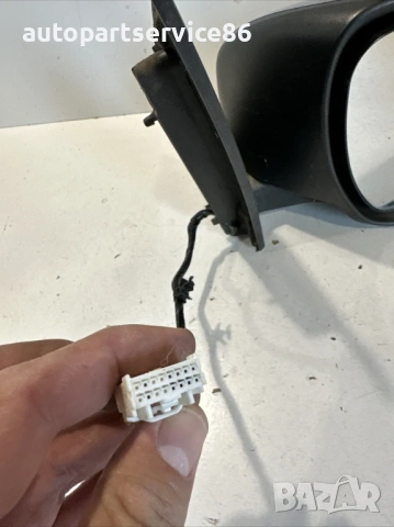 Предно дясно огледало за крило сивo за Mazda CX-7 (2011), снимка 3 - Части - 53624588