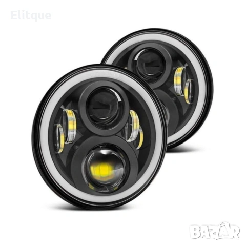 2бр. Фарове за Джип - 2 Лупи, снимка 5 - Други стоки за дома - 53127831