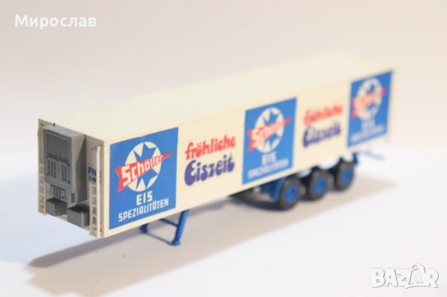 KIBRI 1:87 H0 ХЛАДИЛНО РЕМАРКЕ КАМИОН МОДЕЛ КОЛИЧКА, снимка 2 - Колекции - 50851244