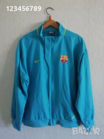 Barcelona Nike 2007/2008 оригинално ретро яке Барселона XL/2XL синьо