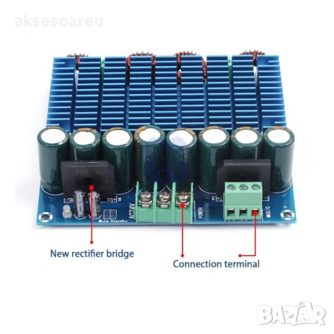 Нов TDA8954TH Двуканален 420 W x 2 клас D цифров аудио стерео усилвател HI-FI модул на платка XH-M25, снимка 7 - Ресийвъри, усилватели, смесителни пултове - 53782998