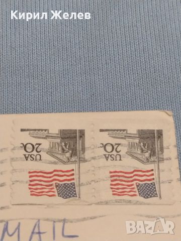 Стара пощенска картичка с марки и печати Америка много красива за КОЛЕКЦИОНЕРИ 46078, снимка 6 - Филателия - 46280309