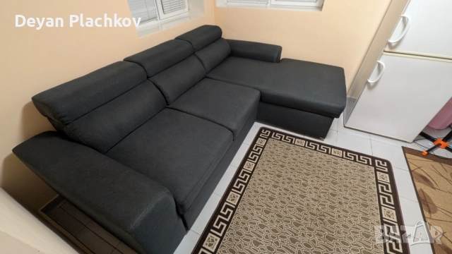 Ъглов Диван, Холов Диван, Механизъм за разтягане и механизъм с ракла, снимка 7 - Дивани и мека мебел - 52427591