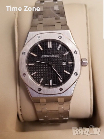 Audemars Piguet Royal Oak 33mm Steel White Diamond Дамски Различни Цветове, снимка 10 - Дамски - 54047406