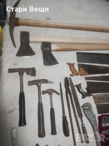 Стари ножове инструменти топори и сатъри, снимка 17 - Ножове - 53057926