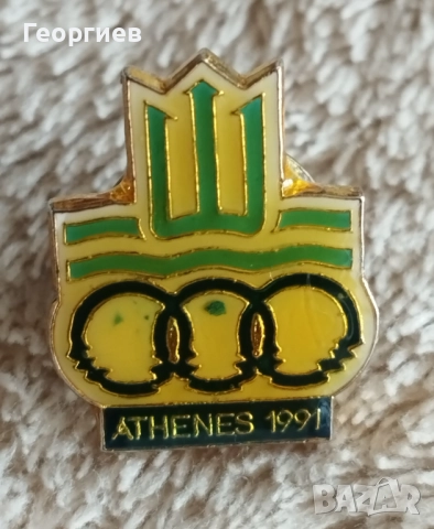 Олимпийски значки от Атина -2004 и 1991 Москва -80 г.Сидни-2000 г., снимка 8 - Колекции - 51581323