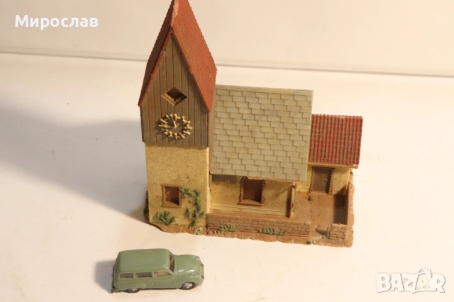FALLER? KIBRI?VOLLMER H0 1/87 ЦЪРКВА  СГРАДА КЪЩА ВАГОН ВЛАК ЖП, снимка 6 - Колекции - 53916610
