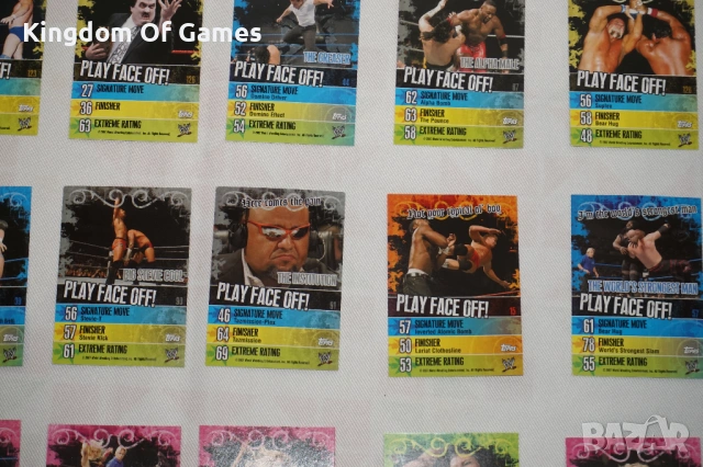 WWE Албум с WWE 26 Кеч Карти Topps Shad/Victoria/Ashley/Torrie Wilson/Daivari/Tazz/Mark Henry/, снимка 14 - Колекции - 54275216